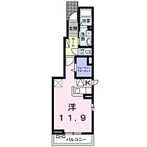 ハートランドＣ 101 ｜ 岡山県岡山市南区東畦144番地6（賃貸アパート1K・1階・32.94㎡） その2