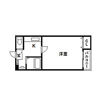 岡山県岡山市北区田町1丁目2-6-2（賃貸マンション1K・4階・23.71㎡） その2