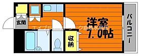 岡山県倉敷市松島1086-9（賃貸アパート1K・2階・22.58㎡） その2