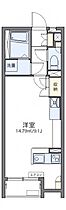 岡山県倉敷市有城54-1（賃貸アパート1R・1階・26.50㎡） その2