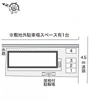 岡山県倉敷市上東1089-1（賃貸アパート1K・2階・22.35㎡） その3