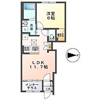 コンフォート　セレッソ  ｜ 岡山県浅口市鴨方町鴨方（賃貸アパート1LDK・1階・43.21㎡） その2