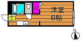 岡山県岡山市北区青江3丁目15-6（賃貸アパート1K・2階・20.46㎡） その2