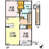 サンテ 202 ｜ 岡山県倉敷市児島下の町2丁目9-31（賃貸アパート2LDK・2階・64.20㎡） その2