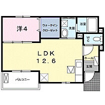 リルメルシエル 102 ｜ 岡山県倉敷市片島町955番地2（賃貸アパート1LDK・1階・40.29㎡） その2