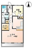 ルミナス  ｜ 岡山県総社市門田（賃貸マンション1LDK・1階・51.30㎡） その2