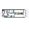 プレサンス岡山駅前7階6.6万円