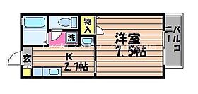 岡山県倉敷市児島小川2丁目1-13（賃貸アパート1K・2階・24.85㎡） その2