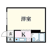 岡山県岡山市北区駅元町9-23（賃貸マンション1K・3階・15.20㎡） その2