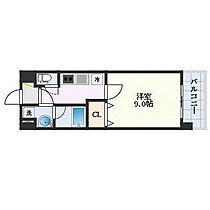 岡山県岡山市北区南方1丁目4-11（賃貸マンション1K・4階・28.27㎡） その2