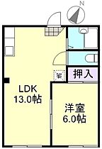 岡山県都窪郡早島町早島1375（賃貸アパート1LDK・1階・35.51㎡） その2