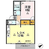 岡山県倉敷市福田町古新田773-3（賃貸アパート1LDK・2階・37.10㎡） その2