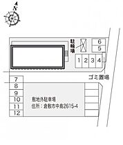 岡山県倉敷市中島2615-4（賃貸アパート1K・2階・22.35㎡） その3