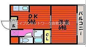 岡山県総社市中央2丁目6-31（賃貸マンション1DK・2階・32.68㎡） その2