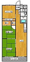 岡山県倉敷市新倉敷駅前1丁目120-1（賃貸マンション3LDK・3階・57.75㎡） その2