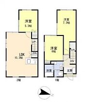 岡山県倉敷市上富井533（賃貸アパート3LDK・1階・78.82㎡） その2