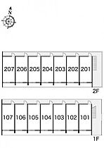 岡山県岡山市北区西古松1丁目12-4（賃貸アパート1K・2階・20.28㎡） その4