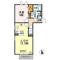 岡山県倉敷市玉島上成477-1（賃貸アパート1LDK・1階・43.74㎡） その2