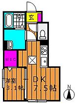 岡山県総社市小寺134-1（賃貸アパート1DK・1階・29.65㎡） その2