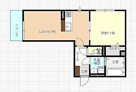 岡山県倉敷市徳芳158-2（賃貸アパート1LDK・1階・41.75㎡） その2