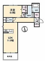 岡山県倉敷市宮前468-2（賃貸マンション1LDK・1階・48.80㎡） その2