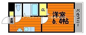 岡山県倉敷市日ノ出町2丁目2-38（賃貸アパート1K・3階・20.95㎡） その2