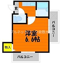 岡山県倉敷市老松町3丁目12-3（賃貸アパート1K・2階・20.00㎡） その2