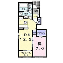 岡山県岡山市南区迫川764番地1（賃貸アパート1LDK・1階・50.08㎡） その2