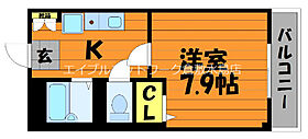 岡山県総社市中央4丁目9-108（賃貸アパート1K・2階・24.00㎡） その2