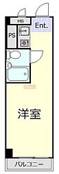 五反田ダイヤモンドマンション ワンルームの間取図画像