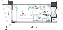 フェニックス練馬桜台 1Kの間取図画像