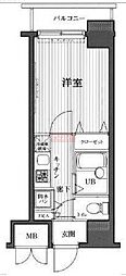 ガラ・グランディ練馬 1Kの間取図画像