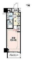 プレール・ドゥーク下板橋 1Kの間取図画像