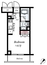 間取図画像 ワンルーム