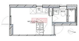 creal桜台 ワンルームの間取図画像