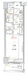 CREVISTA中板橋 1Kの間取図画像