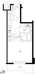 ルーブル板橋東新町弐番館 1Kの間取図画像