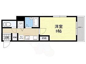 クレール仁川  ｜ 兵庫県宝塚市仁川北２丁目（賃貸マンション1K・2階・24.00㎡） その2