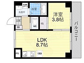 エンベロップ宝塚 201 ｜ 兵庫県宝塚市中筋２丁目（賃貸アパート1LDK・2階・29.32㎡） その2