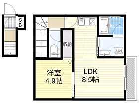 ALEGRIA仁川  ｜ 兵庫県宝塚市鹿塩２丁目（賃貸アパート1LDK・2階・37.00㎡） その2