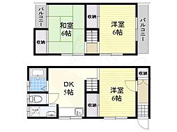 🉐敷金礼金0円！🉐宝塚亀井町テラスハウス