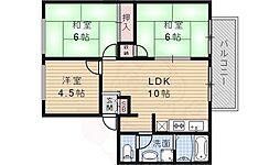 グランドタウンNO.1 3LDKの間取図画像