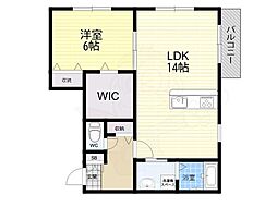 グリーンメゾン 1LDKの間取図画像