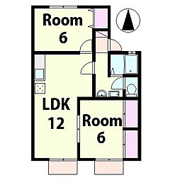 アグリンビレッジ C棟 1階