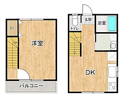 メゾネットハウス 2階/101