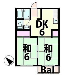 吉田ハイツ 1階/-