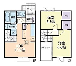 Grande Polaire(グラン ポレール)  B 2LDKの間取図画像