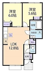 Acapulco(アカプルコ) 2LDKの間取図画像