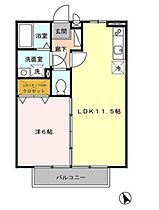 サニーコート杉本　Ａ 202 ｜ 福井県鯖江市杉本町36－1－83（賃貸マンション1LDK・2階・40.08㎡） その2