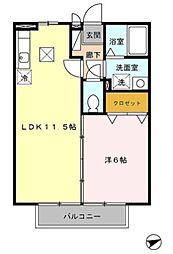 サニーコート杉本　Ｃ 1階/106